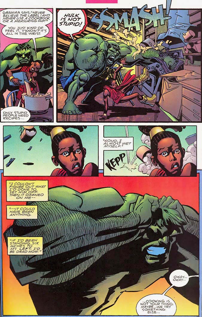 DigitalPriest.Com: Incredible Hulk: Kiss The Cook